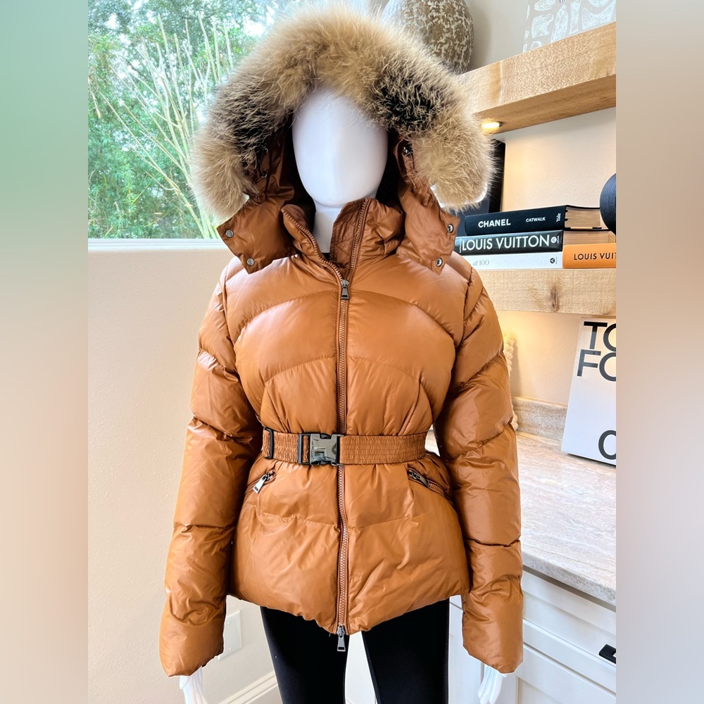 Moncler Puffer with Removable Belt (Size 3/Medium)
